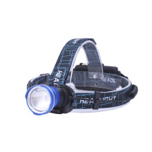 Aluminum Super Bright Headlamp Zoom Headlight Flashlight